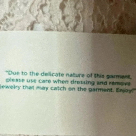 NWT Sundance Julia Blush Tiered Lace Dress Short Sleeves Size Large - Picture 12 of 13